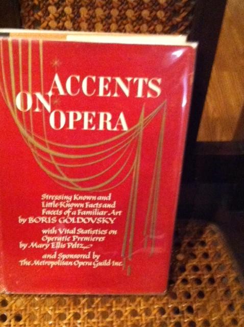 Accents on Opera book image