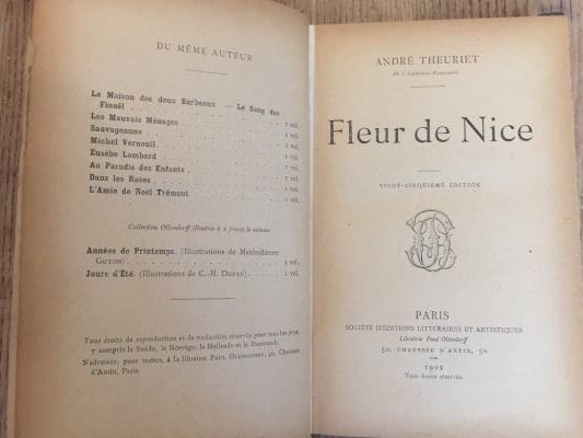 Fleur de Nice book image