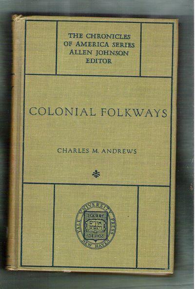 Colonial Folkways book image