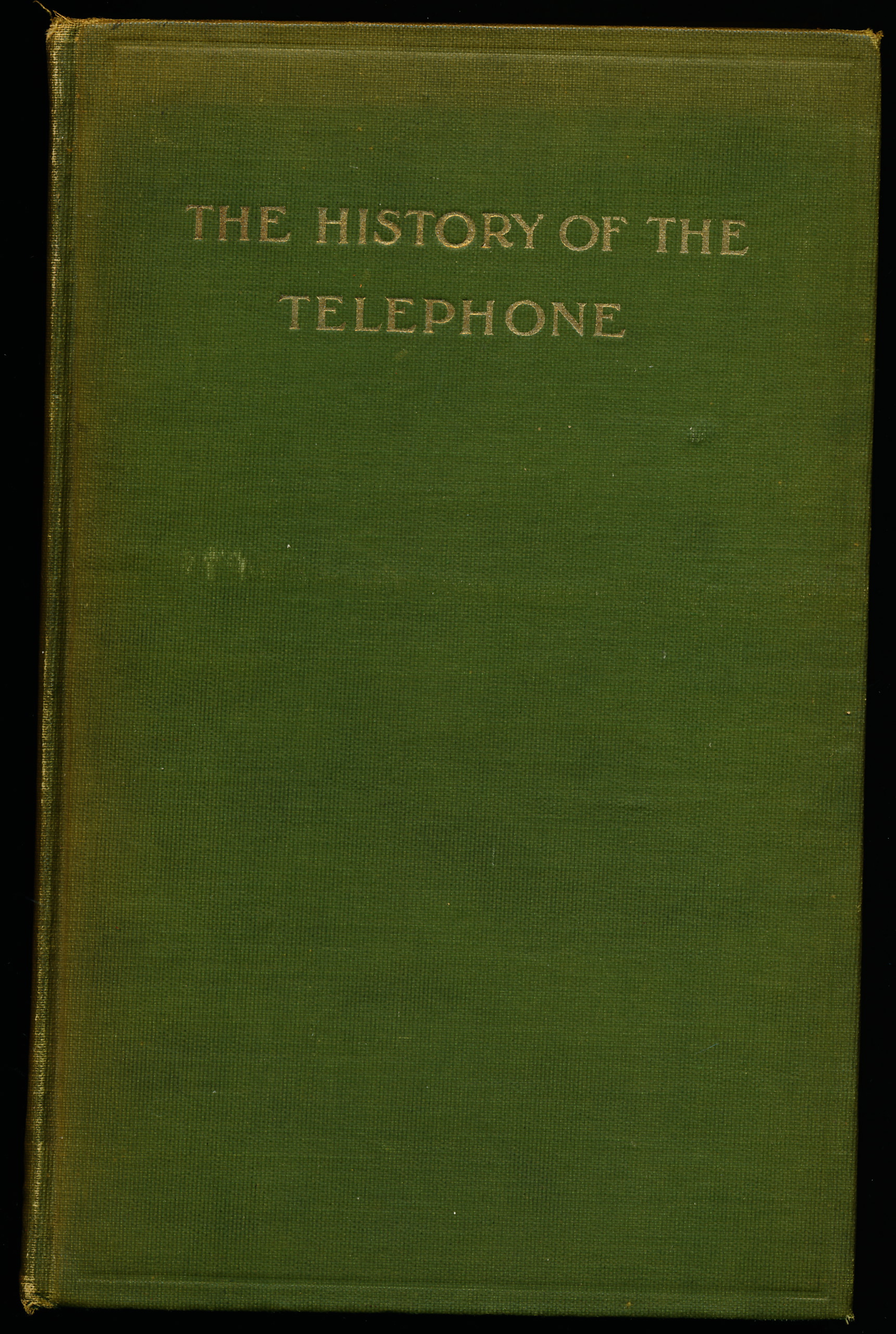 The History of the Telephone book image