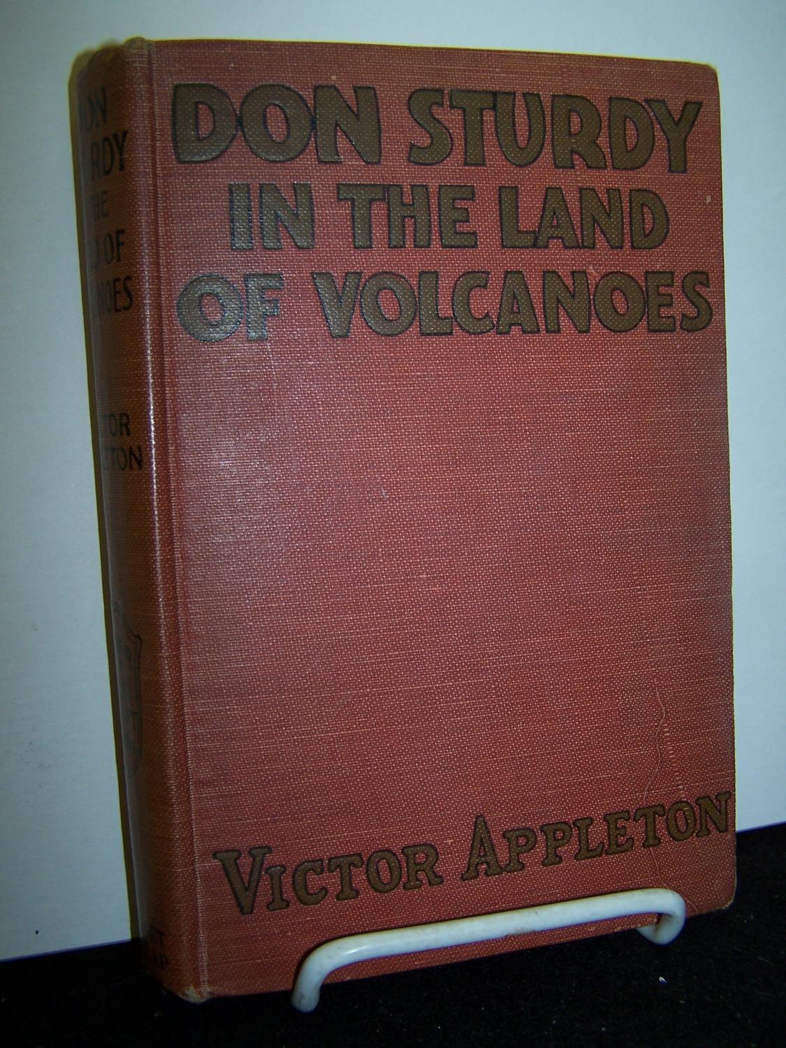 Don Sturdy in the Land of Volcanoes book image